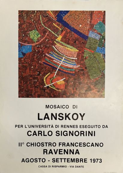 André LANSKOY
Mosaïque 
Affiche d'exposition...