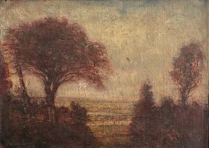 ECOLE POLONAISE ?
Sous-bois
Huile sur toile,...