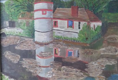 Oil on canvas 38x55 cm