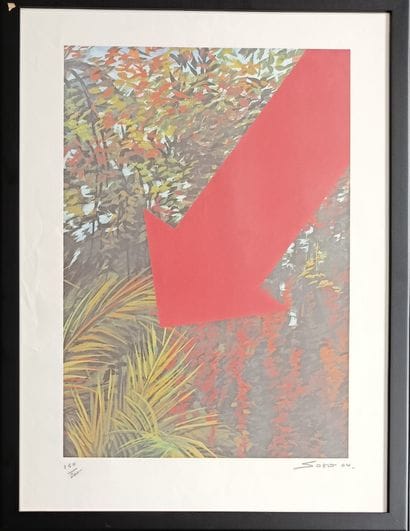 SACHA SOSNO (1937- 2013)
Force 6 Beaufort
Photolithographie...