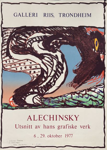 Pierre ALECHINSKY (1927)
Affiche lithographique...