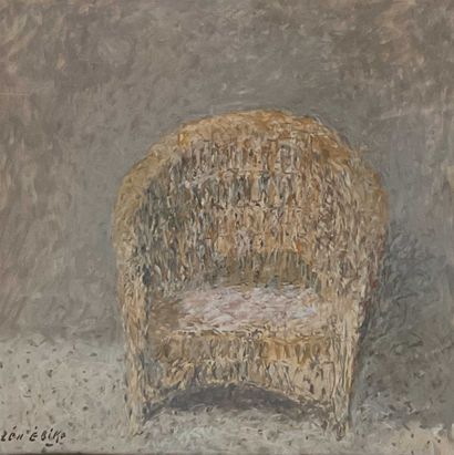 Zenetsu EBIKO (1932–1993)
The Wicker Chair
Oil...