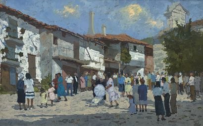 Pablo MATANIA (1936)
Village square
Oil on...