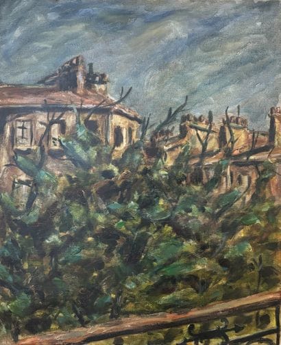 MODERN SCHOOL
Landscape
Oil on canvas
73x60...