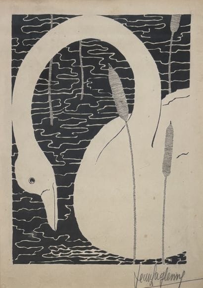Jean-François LAGLENNE (1899–1962)
Swan and...