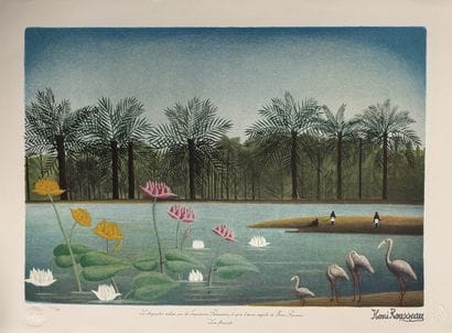 LE DOUANIER ROUSSEAU (1844-1910), d'après
Les...