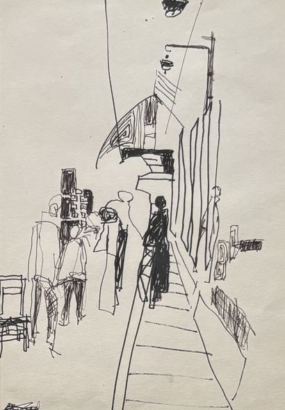 Irene ROUSSEL
Animated Scenes 
Two drawings...