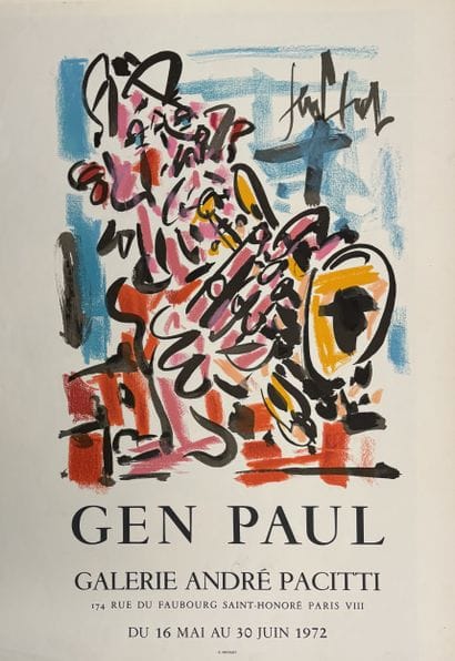 GEN PAUL (1895-1975), d'après
Le saxophoniste
Affiche...