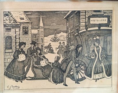 Émile GALLOIS (1882-1965)
Scènes animées...