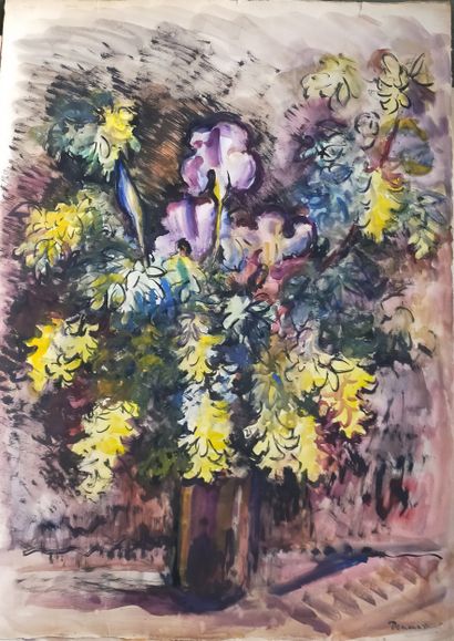 René DEMEURISSE (1895-1961)
Bouquets de fleurs
Huit...