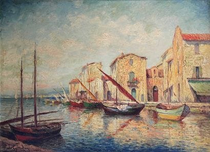 Italo GIORDANI (1882–1956)
Fishing Boats...