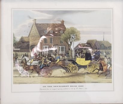 Two English engravings
27 x 32 cm (as se...