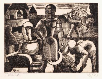 Marcel GROMAIRE (1892-1971)
«Travaux des...