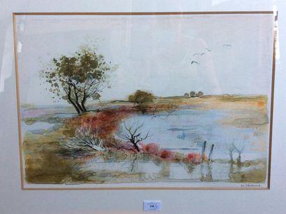 Michel JOUENNE (1933)

Camargue.
Deux lithographies...
