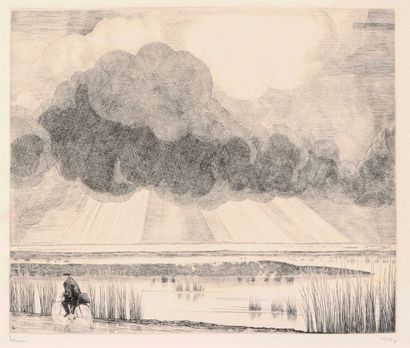 Jean-Emile LABOUREUR (1877-1943)
«Paysage...