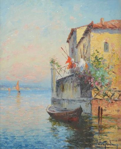 Italo GIORDANI (1882-1956)

Ville du Midi
Huile...
