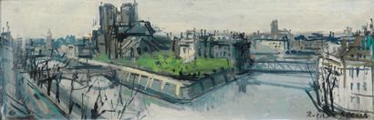 Roger BERTIN (1915-2003)

Paris, la Seine...