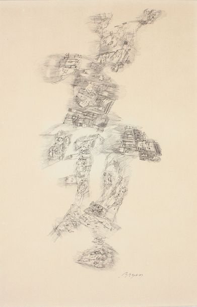 Camille BRYEN (1907-1977)

Composition.
Plume...