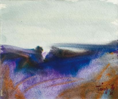 Tang HAIWEN (1927-1991)

Composition.
Aquarelle,...