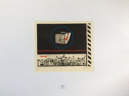 ASSADOUR (1943)
«Paysage à la flèche rouge»...