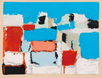 Nicolas DE STAEL (1914-1955)

«Méditerranée»,...