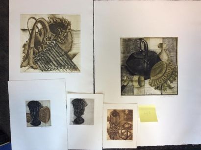 Brigite COUDRAIN (1934)

Nature morte.
Cinq...