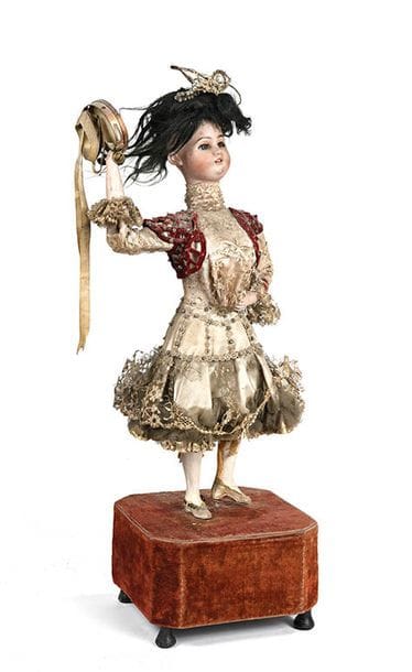 ROULLET DECAMPS: «La DANSEUSE au TAMBOURIN»...