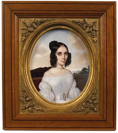 Flavien Emmanuel CHABANNE (1799 c. - 1859)
Miniature...