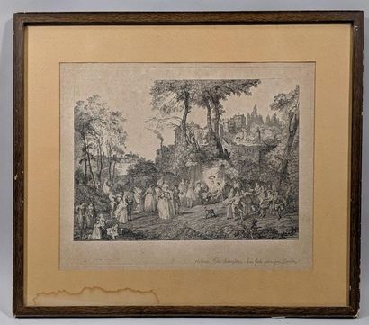 Antoine WATTEAU (dans le goût de) 