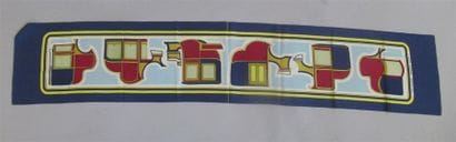 HERMÈS Paris - Echarpe en soie imprimée modèle...