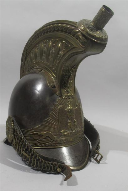 Casque de Garde de PARIS IIième Empire (1860)....