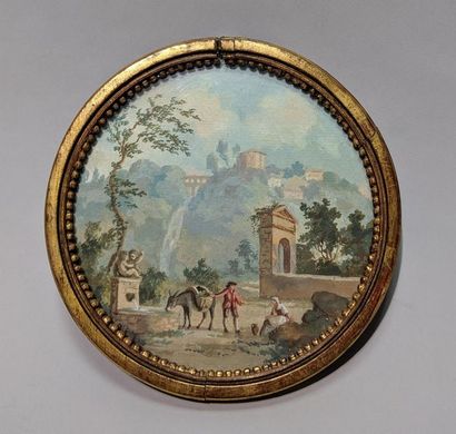 Ecole italienne de la fin du XIXe siècle...