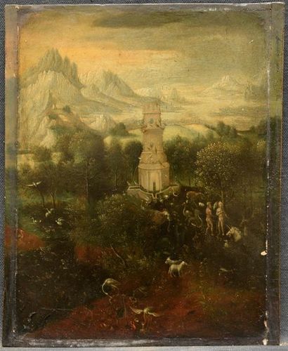 Ecole flamande vers 1600, suiveur de Joachim...