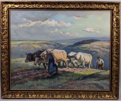 Claude Honoré HUGREL (1880-1944) 