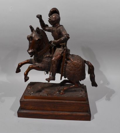 MARIN DE CHAUMONT 

« Cavalier en armure »...