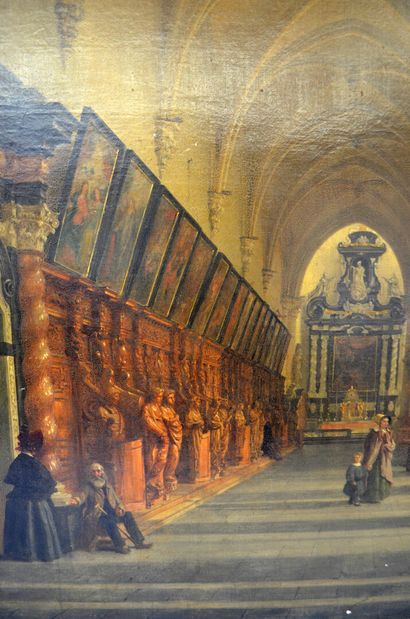 Hippolyte SEBRON (1801-1879) attribué à

