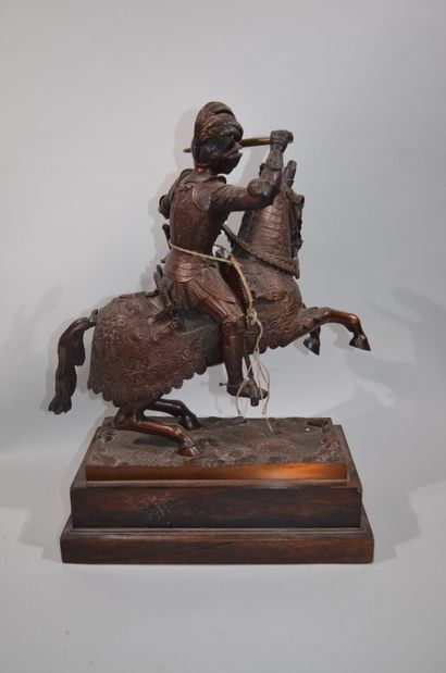 MARIN DE CHAUMONT 

« Cavalier en armure »...