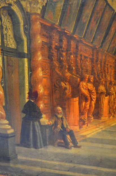 Hippolyte SEBRON (1801-1879) attribué à

