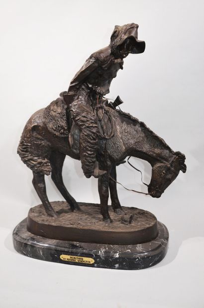Frédéric REMINGTON (1861-1909) D'après

« COWBOY...