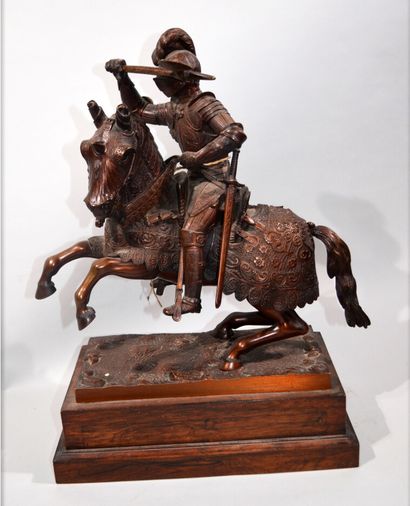 MARIN DE CHAUMONT 

« Cavalier en armure »...