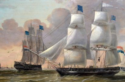 Ecole HOLLANDAISE vers 1800

