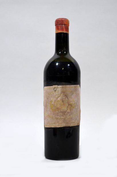 1 Bouteille de CHATEAU MARGAUX 1940

Etiquette...