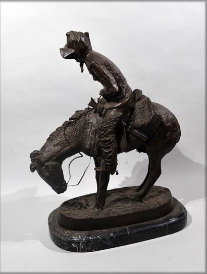 Frédéric REMINGTON (1861-1909) D'après

« COWBOY...