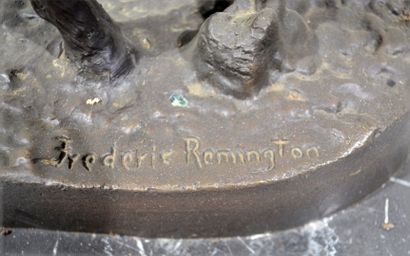Frédéric REMINGTON (1861-1909) D'après

« COWBOY...