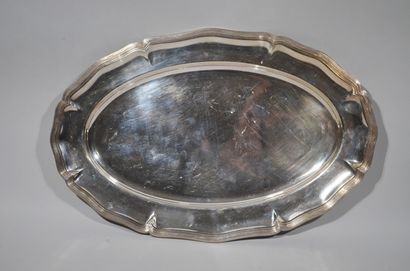 CHRISTOFLE - GALLIA

Plat ovale en métal...