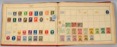 Illustrated album of postage stamps by Arthur...