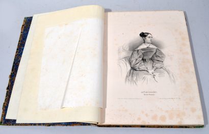COLLECTION containing lithographic drawings...