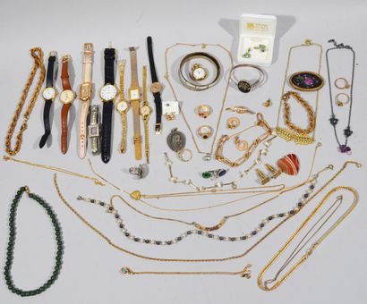 Lot of various costume jewellery including...