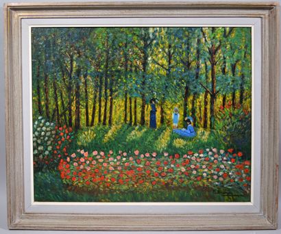 P. BRÉHAN (20th)

Walk in the undergrowth
