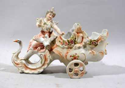 Small porcelain planter in the Meissen taste...